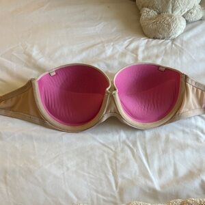Victoria's Secret pink nude strapless push up  bra